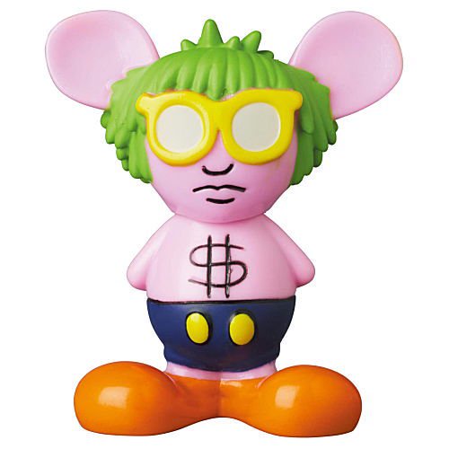 MINI VCD KEITH HARING #2 [10.Andy Mouse(ピンク)]【 ネコポス不可