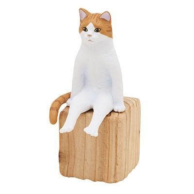 座る大猫 1 トラ ネコポス不可 C ガチャガチャ 食玩 通販 トイサンタ本店 フィギュア カプセルトイ