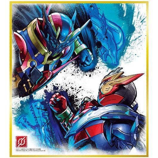 仮面ライダー色紙art8 6 仮面ライダービルド クローズビルドフォーム Vs 仮面ライダーブラッド ネコポス配送対応 C ガチャガチャ 食玩 通販 トイサンタ本店 フィギュア カプセルトイ