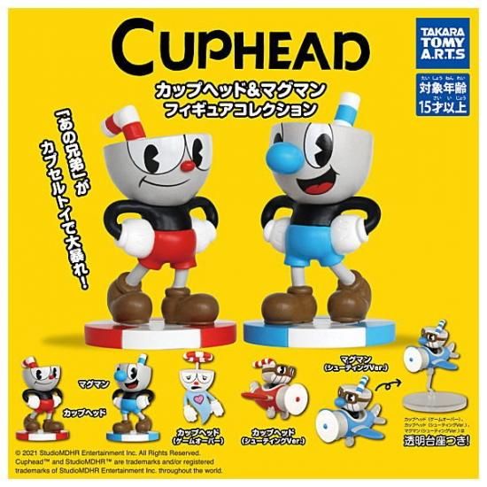 FUNKO - 青色 カップヘッド Cuphead マグマン FUNKO 海外フィギュア Funko Cuphead - Mugman Collectible Figure, Multicolor