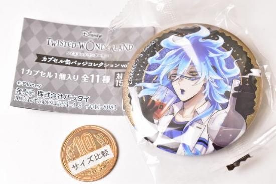 ティズニーツイステッドワンダーランド カプセル缶バッジコレクション Vol 6 6 イデア シュラウド ネコポス配送対応 C 食玩 ガチャガチャ 専門店 トイサンタ