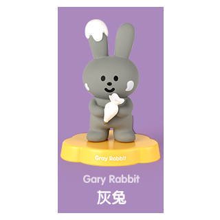 POPMART  FLUFFY HOUSE MR. WHITE CLOUD ߥ˥꡼3 եåեե [9.Gray Rabbit] ͥݥԲ 