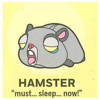 POPMART  COARSE LITTLE VOYAGERS꡼2 ɤ̴ [5.HAMSTER must... sleep... now!] ͥݥԲ 