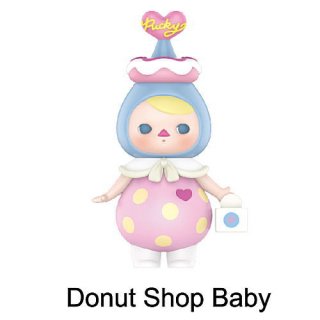 POPMART PUCKY ȥ٥ӡ꡼ [9.Donut Shop Baby] ͥݥԲ [sale200605]