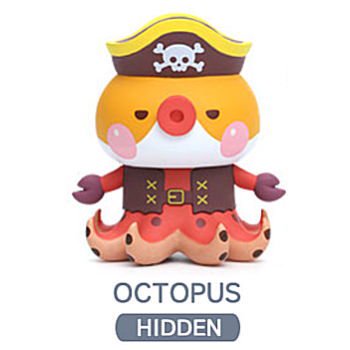 popmart chewyhams 海賊シリーズ シークレット octopus ネコポス不可 食玩 ガチャガチャ 専門店 トイサンタ