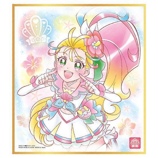 プリキュア 色紙art4 1 キュアサマー ネコポス配送対応 C ガチャガチャ 食玩 通販 トイサンタ本店 フィギュア カプセルトイ