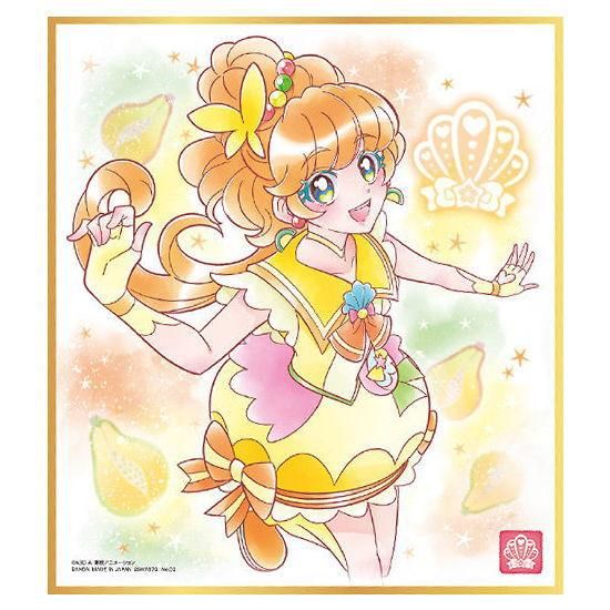 メーカー直売 - 人気ランキング プリキュア [3.キュアパパイア]【ネコポス配送対応 色紙ART4 アニメ・萌えグッズ