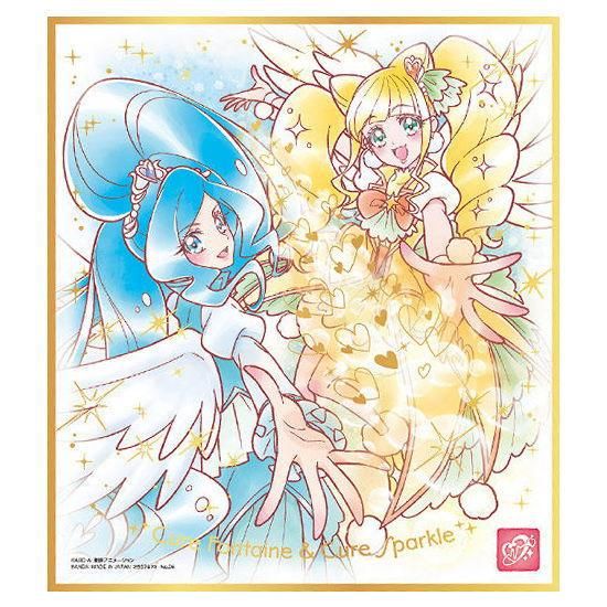 福袋 売れ残り プリキュア 色紙ART4 [6.キュアフォンテーヌ＆キュアスパークル 紙製品