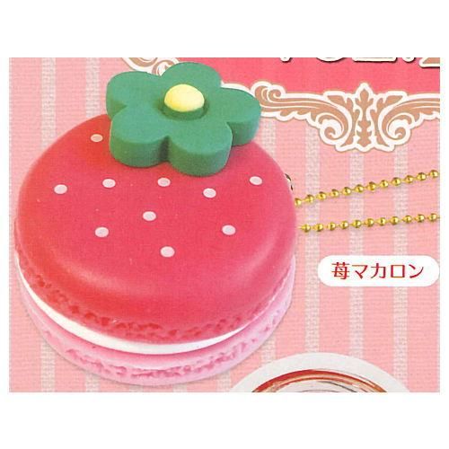 苺づくしのスイーツマスコット Vol 2 3 苺マカロン ネコポス不可 C ガチャガチャ 食玩 通販 トイサンタ本店 フィギュア カプセルトイ