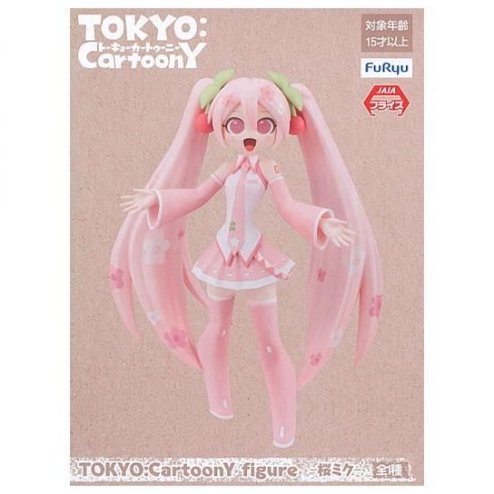初音ミク TOKYO:CartoonY figure 桜ミク【 ネコポス不可 初音ミク TOKYO:CartoonY figure 桜ミク【 ネコポス不可
