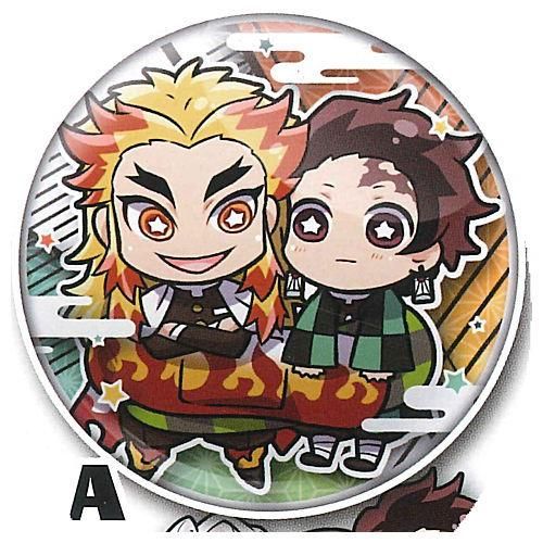 鬼滅の刃 キャラばんちょうこう缶バッジ 肆ノ型 1 A 竈門炭治郎 煉獄杏寿郎 ネコポス配送対応 C ガチャガチャ 食玩 通販 トイサンタ本店 フィギュア カプセルトイ