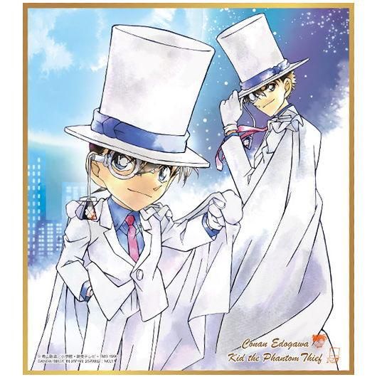 名探偵コナン色紙art6 11 江戸川コナン 怪盗キッド ネコポス配送対応 C ガチャガチャ 食玩 通販 トイサンタ本店 フィギュア カプセルトイ