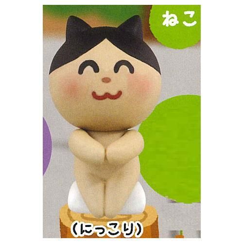 ちょっこりさんfig いらすとや 5 ねこ にっこり ネコポス配送対応 C ガチャガチャ 食玩 通販 トイサンタ本店 フィギュア カプセルトイ