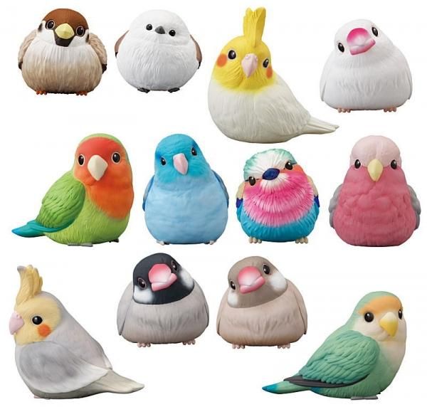未開封 てのりフレンズ1R 全12種 セット フルコンプ 鳥 フィギュア 全部揃ってます!!】てのりフレンズ1R [全12種セット(フルコンプ