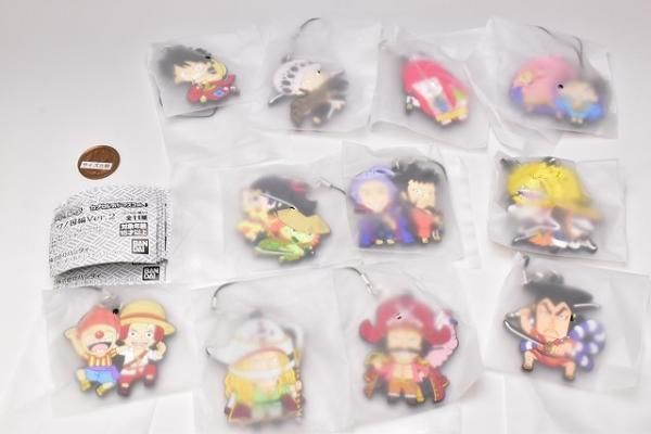 ワンピース カプセルラバーマスコット ワノ国編Ver.2 全11種 フルコンプ ONE PIECE カプセルラバーマスコット -ワノ国編Ver.2