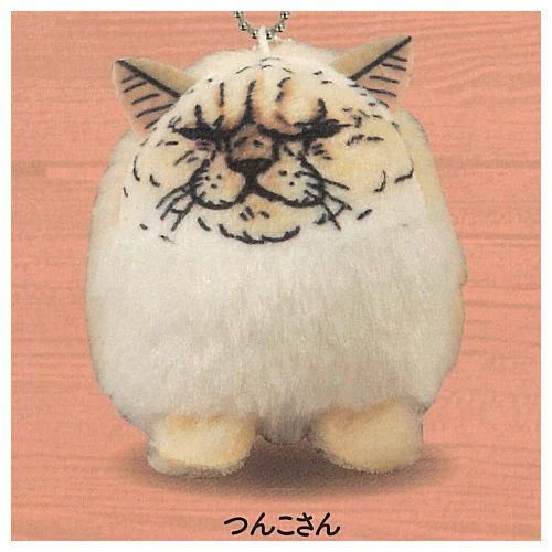 世にも不思議な猫世界 ぽってり！可愛いマスコット [5.つんこ