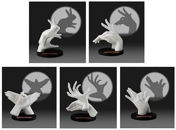 全部揃ってます 影絵の手 動物 全5種セット フルコンプ バンダイ ガチャガチャ カプセルトイ 通販