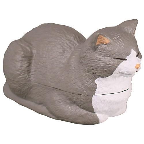 香箱座りの猫の小箱 その2 4 ハチワレ グレー タカラトミーアーツ ガチャガチャ カプセルトイ 通販 香箱座りの猫の小箱 その2 4 ハチワレ グレー タカラトミーアーツ ガチャガチャ カプセルトイ 通販