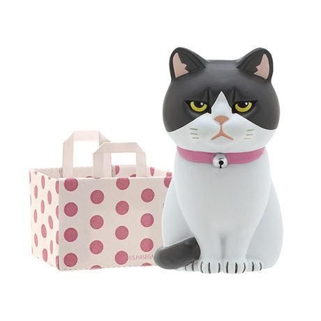 紙袋に入った猫2 2 ハチワレ グレー 奇譚クラブ ガチャガチャ カプセルトイ 通販 紙袋に入った猫2 2 ハチワレ グレー 奇譚クラブ ガチャガチャ カプセルトイ 通販