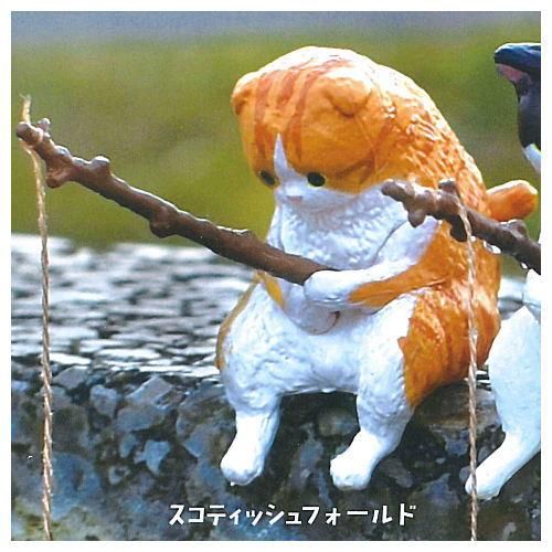釣り日和 猫たちのひまつぶし 4 スコティッシュフォールド エール ガチャガチャ カプセルトイ 通販