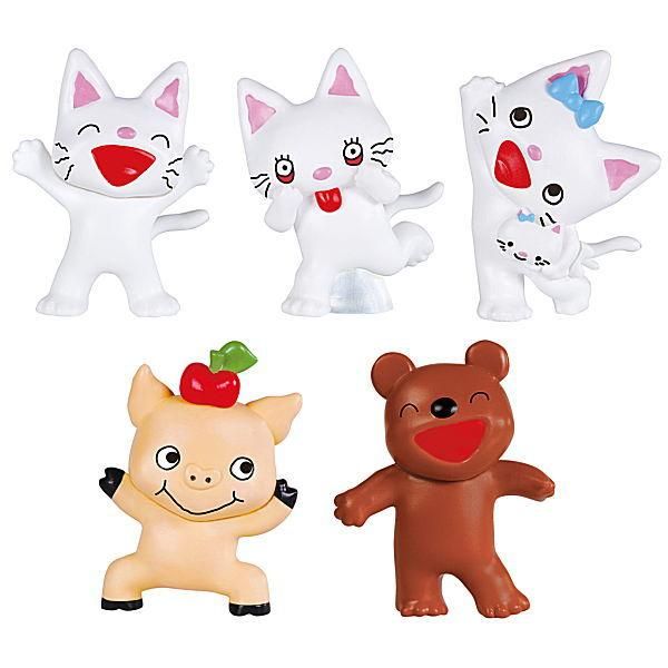 【開店記念セール！】 ノンタン [ノーマル5種セット(※ラッキー フィギュアコレクション その他