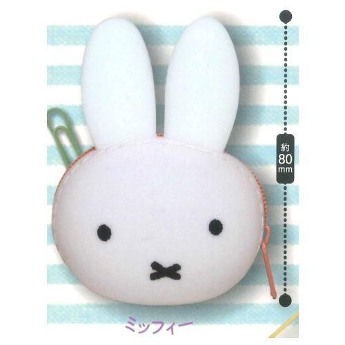 ミッフィー Miffy Faceシリコン小物入れ 1 ミッフィー Ip4 ガチャガチャ カプセルトイ 通販