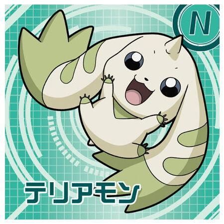 デジモン シールチョコスナック [16.(41) テリアモン (N