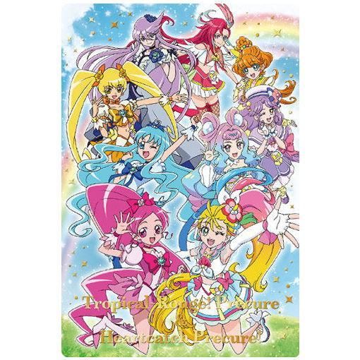 映画トロピカル ジュ プリキュア 雪のプリンセスと奇跡の指輪 キラキラカードグミ 19 プリキュア大集合 金色箔押し バンダイ 食玩 通販