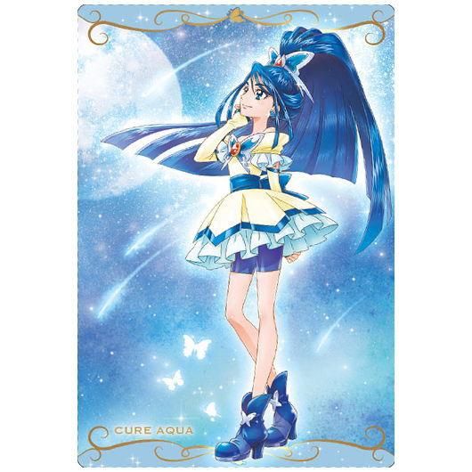 プリキュアカードウエハース4 [22.キュアアクア(N)] バンダイ 食