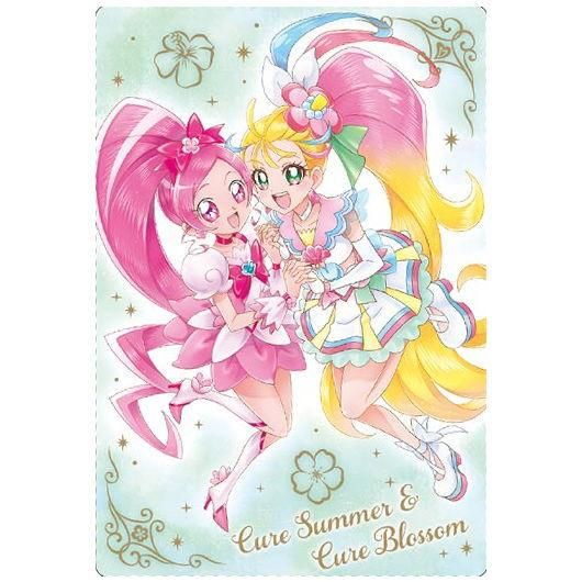プリキュアカードウエハース4 [28.キュアサマー&キュアブロッサム