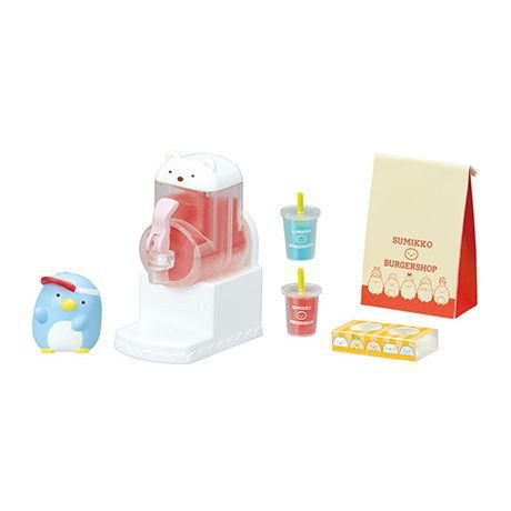 すみっコぐらし　バーガーショップ　リーメント　RE-MENT ドールハウス　新品 リーメント 】すみっコぐらし バーガーショップ の ハンバーガー