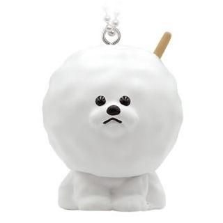 たべものに育てられた犬2 マスコットボールチェーン 4 わたあめに育てられたビションフリーゼ クオリア ガチャガチャ カプセルトイ 通販 たべものに育てられた犬2 マスコットボールチェーン 4 わたあめに育てられたビションフリーゼ クオリア ガチャガチャ カプセルトイ 通販