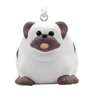 たべものに育てられた犬2 マスコットボールチェーン 5 豆大福に育てられたパグ クオリア ガチャガチャ カプセルトイ 通販
