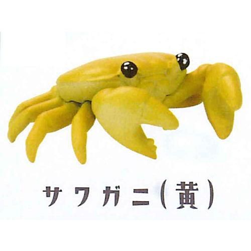 ケーブルちょっきん しようカニ 1 サワガニ 黄 エール ガチャガチャ カプセルトイ 通販