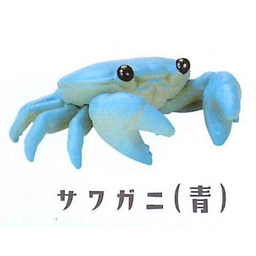ケーブルちょっきん しようカニ 2 サワガニ 青 エール ガチャガチャ カプセルトイ 通販