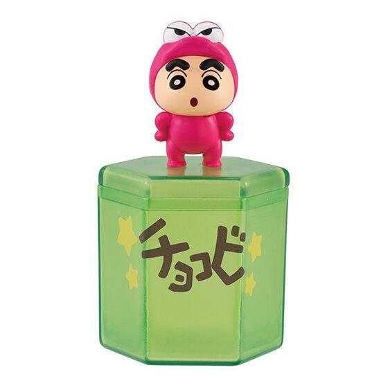 クレヨンしんちゃん チョコビケース 2 しんちゃん ワニ山さん バンダイ ガチャガチャ カプセルトイ 通販