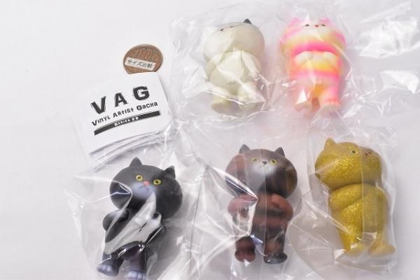 ナガモトマイ】フテコネコ 5個SET【VAG SERIES29】 | Pay ID