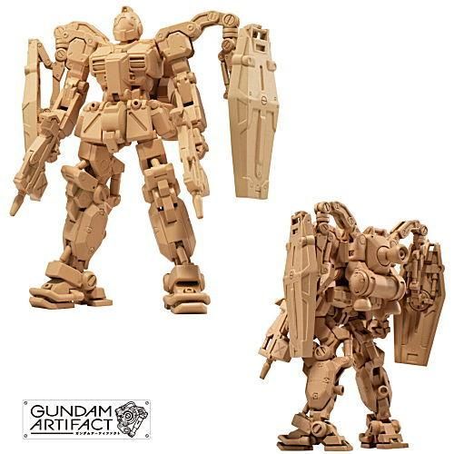 ガンダムアーティファクト第2弾 2 007 ジム サンダーボルト版 通常カラー ペールオレンジ バンダイ 食玩 通販