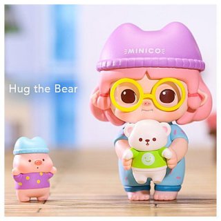 POPMART Minico ե󥿥  ꡼ [3.Hug the Bear] ͥݥԲ 