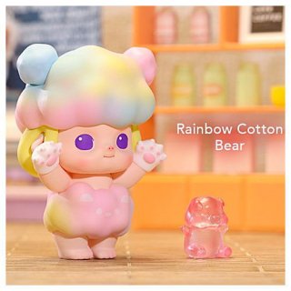POPMART Minico ե󥿥  ꡼ [4.Rainbow Cotton Bear] ͥݥԲ 