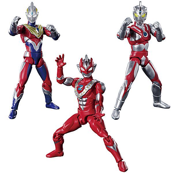 超動αウルトラマン [アソート3種セット(1.ウルトラマントリガー マルチタイプ/2.ウルトラマンゼット ベータスマッシュ/5.ウルトラマンエース)]  バンダイ 食玩 通販