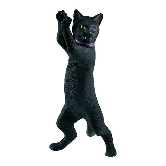 真剣白刃取りする猫 ペン置けました [8.クロ] バンダイ