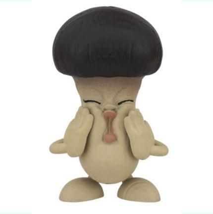 変顔キノコ マスコットフィギュア 4 マツタケ クオリア ガチャガチャ カプセルトイ 通販