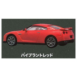 MONO 1/64スケールミニカー GT-R R35 NISSAN COLLECTION [4.バイブラントレッド]【 ネコポス不可 】