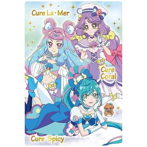 プリキュアオールスターズ キラキラカードグミ 6 キュアスパイシー キュアラメール キュアコーラル バンダイ 食玩 通販