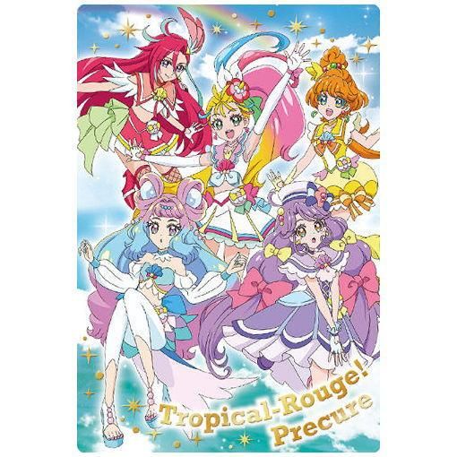 プリキュアオールスターズ キラキラカードグミ 12 トロピカル ジュ プリキュア集合 レア 金色箔押し バンダイ 食玩 通販