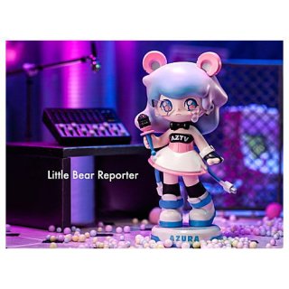 POPMART AZURA ˥ޥ եƥ ޥå ꡼ [8.Little Bear Reporter] ͥݥԲ 