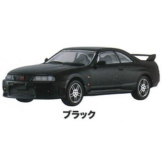 MONO 1/64スケールミニカー スカイライン GT-R R33 NISSAN COLLECTION [3.ブラック]【 ネコポス不可 】