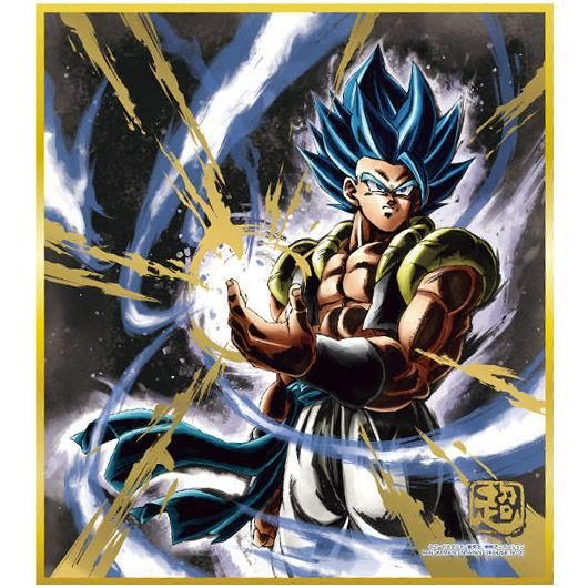ドラゴンボール 色紙ART 色紙 ART 孫悟空 ゴジータ 6 10 12