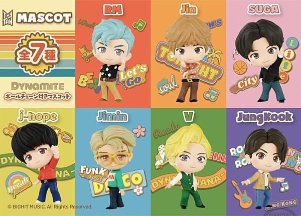 2025年おすすめのアイテム満載 全部揃ってます!!】TinyTAN ボールチェーン付き MASCOT 食玩